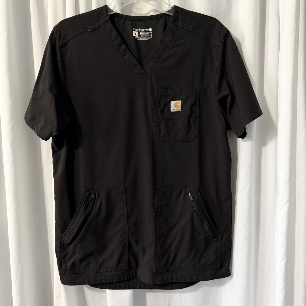 Carhartt Women's Black Scrub Top
